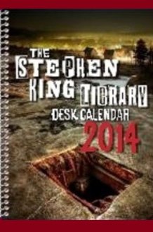 2014 Official Stephen King Desk Calendar (Bookspan) cover image