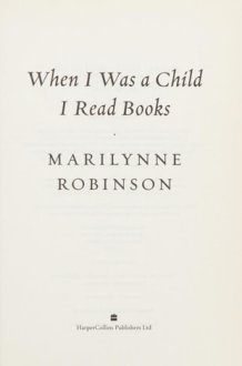 When I Was A Child Read Books cover image