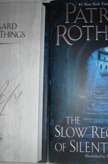 The Slow Regard Of Silent Things: Signed cover image