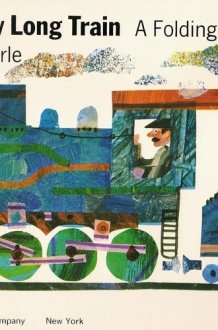 The Very Long Train A Folding Book cover image