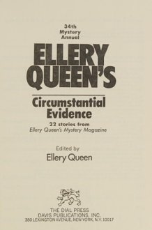 Ellery Queen's Circumstantial Evidence 22 Stories from Ellery Queen's Mystery Magazine cover image