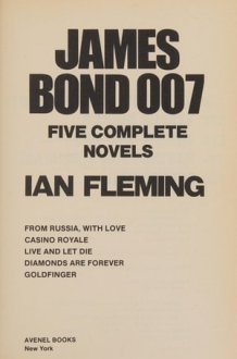 James Bond, 007 Five Complete Novels cover image