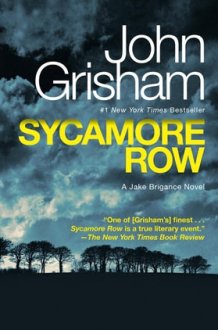 Sycamore Row A Jake Brigance Novel cover image