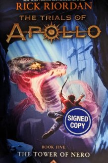The Tower of Nero (Trials of Apollo, Book Five) - Signed / Autographed Copy cover image