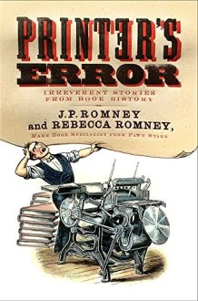 Printer's Error Irreverent Stories from Book History cover image