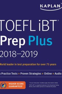 TOEFL iBT Prep Plus 2018-2019 [Paperback] KAPLAN TEST PREP cover image