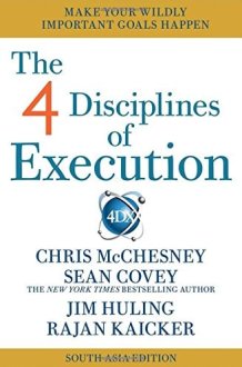 The 4 Disciplines of Execution [Paperback] [Oct 09, 2014] Sean Covey & Rajan Kaicker cover image