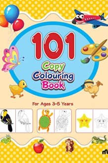 101 Copy Colouring Book cover image