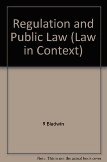 Regulation and Public Law cover image