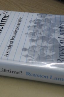 The Chance of a Lifetime? A Study of Boys' and Coeducational Boarding Schools in England and Wales cover image