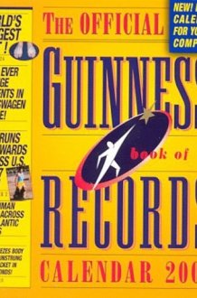 The Guinness Book of Records 2000 Calendar cover image