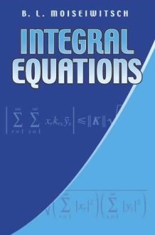 Integral Equations (Dover Books on Mathematics) cover image