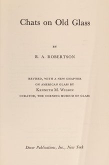 Chats on old glass, cover image