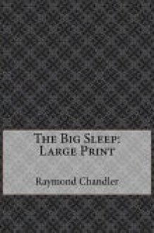 The Big Sleep Large Print cover image