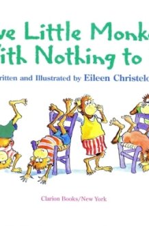 Cinco Monitos Sin Nada que Hacer / Five Little Monkeys With Nothing to Do cover image