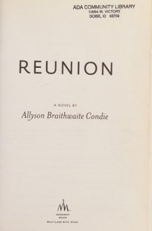Reunion A Novel cover image