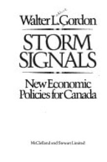 Storm signals: New economic policies for Canada cover image