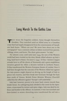 The Gothic Line: Canada's Month of Hell in World War II Italy cover image