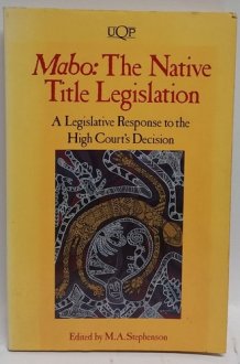 Mabo The Native Title Legislation cover image