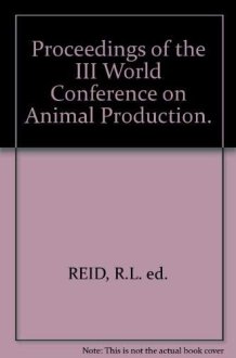 Proceedings of the III World Conference on Animal Production cover image
