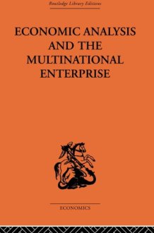 Economic Analysis and Multinational Enterprise cover image