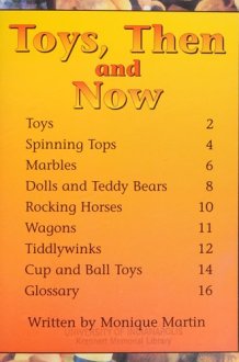 Toys Then and Now/Tsc cover image