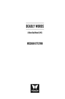 Deadly Words: A Serial Killer Crime Thriller (Born Bad # 2) cover image