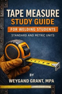 Tape Measure Study Guide For Welding Students: Standard and Metric Units cover image