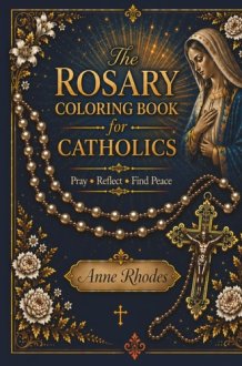 The Rosary Coloring Book for Catholics: Pray, Reflect, Find Peace cover image