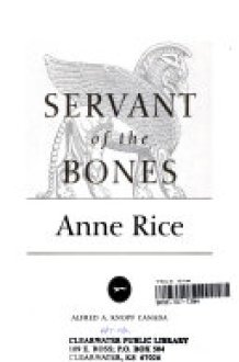 Servant of the Bones cover image