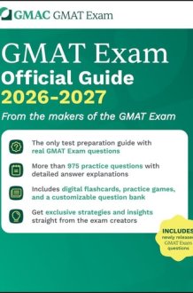 GMAT Official Guide 2026 - 2027: Book + Online Question Bank cover image