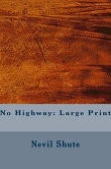 No Highway Large Print cover image