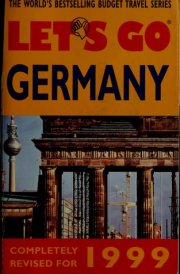 Germany The World's Bestselling Budget Travel Series