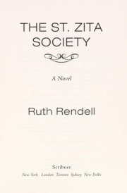 The St. Zita Society A Novel