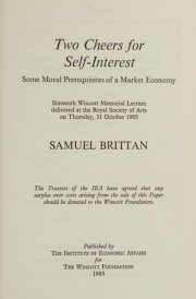 Beyond the Welfare State An Economic, Political and Moral Critique of Indiscriminate State Welfare, and a Review of Alternatives to Dependency