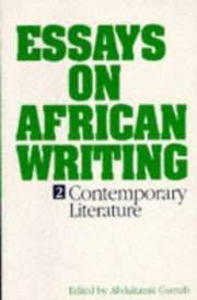 Essays in African Writing, II: A Re-evaluation
