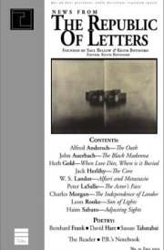 News from the Republic of Letters Autumn and Winter 2003/04