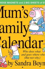 Mums Family Wall Calendar 2019