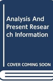 Analysis And Present Research Information