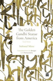 Golden Gandhi Statue from America Early Stories