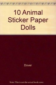 10 Animal Sticker Paper Dolls
