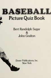 Baseball Picture Quiz Book