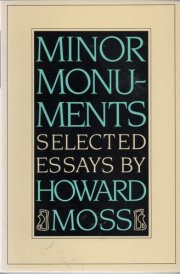 Minor Monuments Selected Essays