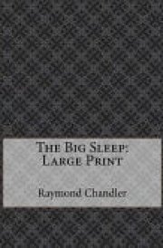 The Big Sleep Large Print