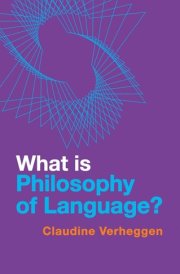 What Is Philosophy of Language?