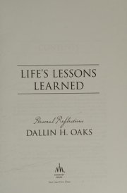 Life's Lessons Learned