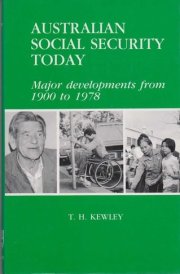 Australian social security today: Major developments from 1900 to 1978