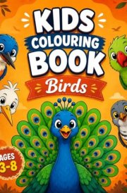 KIDS COLOURING BOOK: BIRDS
