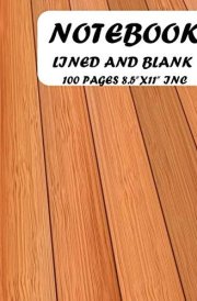 LINED PLAN BLANK NOTEBOOK: Unlined Lined Notebook Blank Plain Unlined Notebook Large 8. 5 X 11 Inch Blank Notebook Journal Lined Unlined Notebook Large Small Plain Lined Paper Notebook Lined Plain Notebook Kids Lined Blank Notebook
