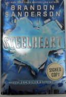 SIGNED! First Edition Hardcover Steelheart (The Reckoners) by Brandon Sanderson